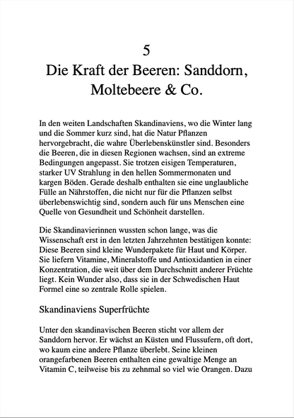 DIE SCHWEDISCHE HAUT-FORMEL - 10 Jahre jünger dank Naturkraft.