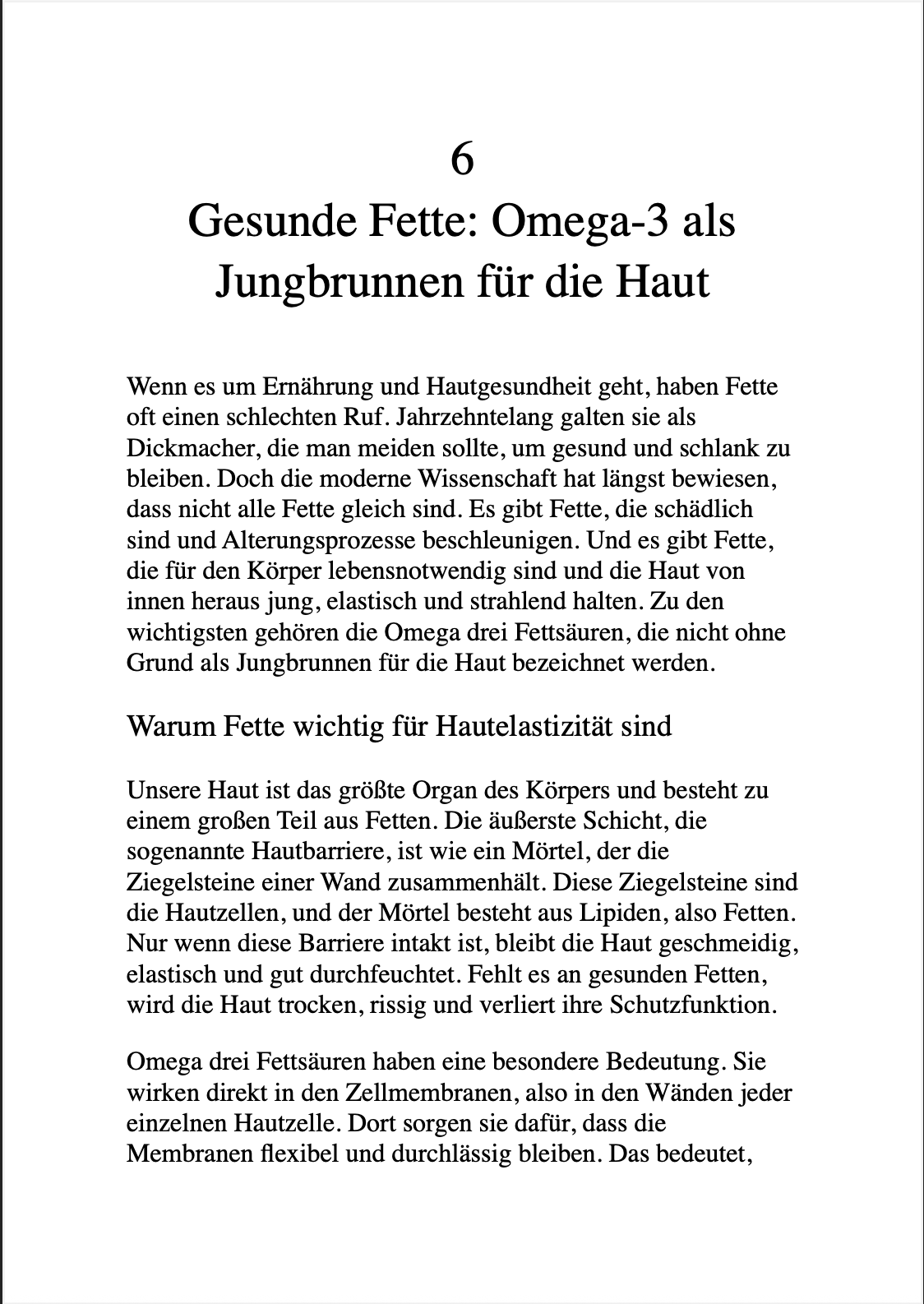 DIE SCHWEDISCHE HAUT-FORMEL - 10 Jahre jünger dank Naturkraft.