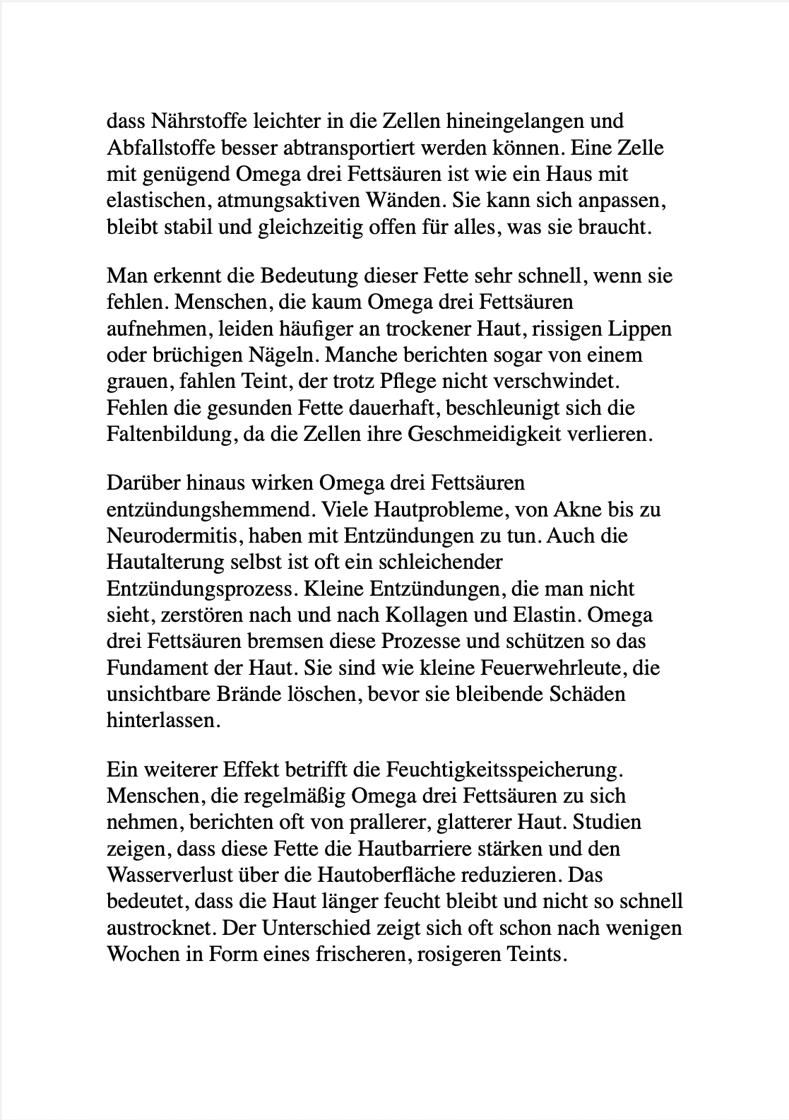 DIE SCHWEDISCHE HAUT-FORMEL - 10 Jahre jünger dank Naturkraft.