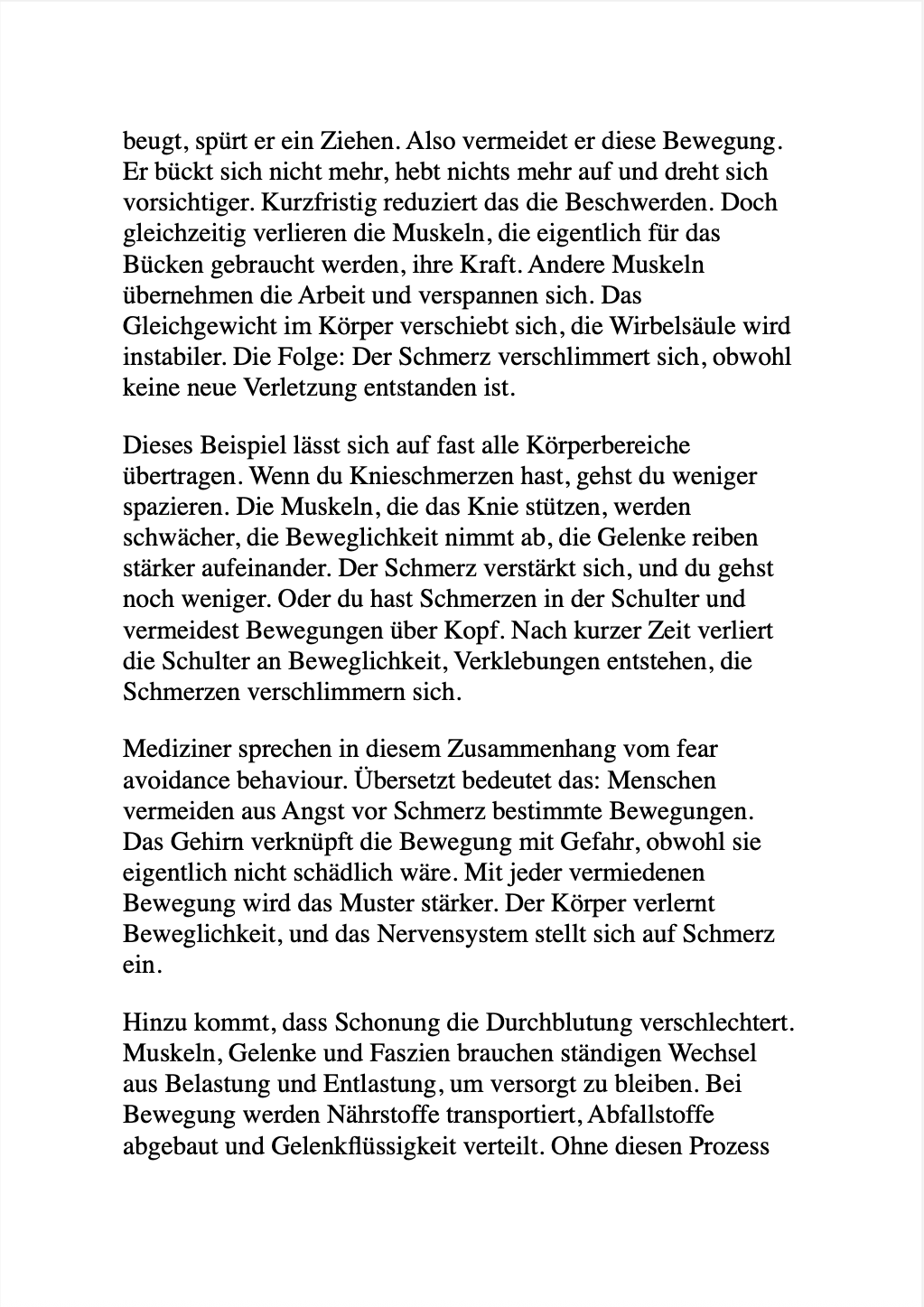 SCHMERZFREI! AUCH IM HOHEN ALTER - Der Weg in ein starkes, vitales Leben.