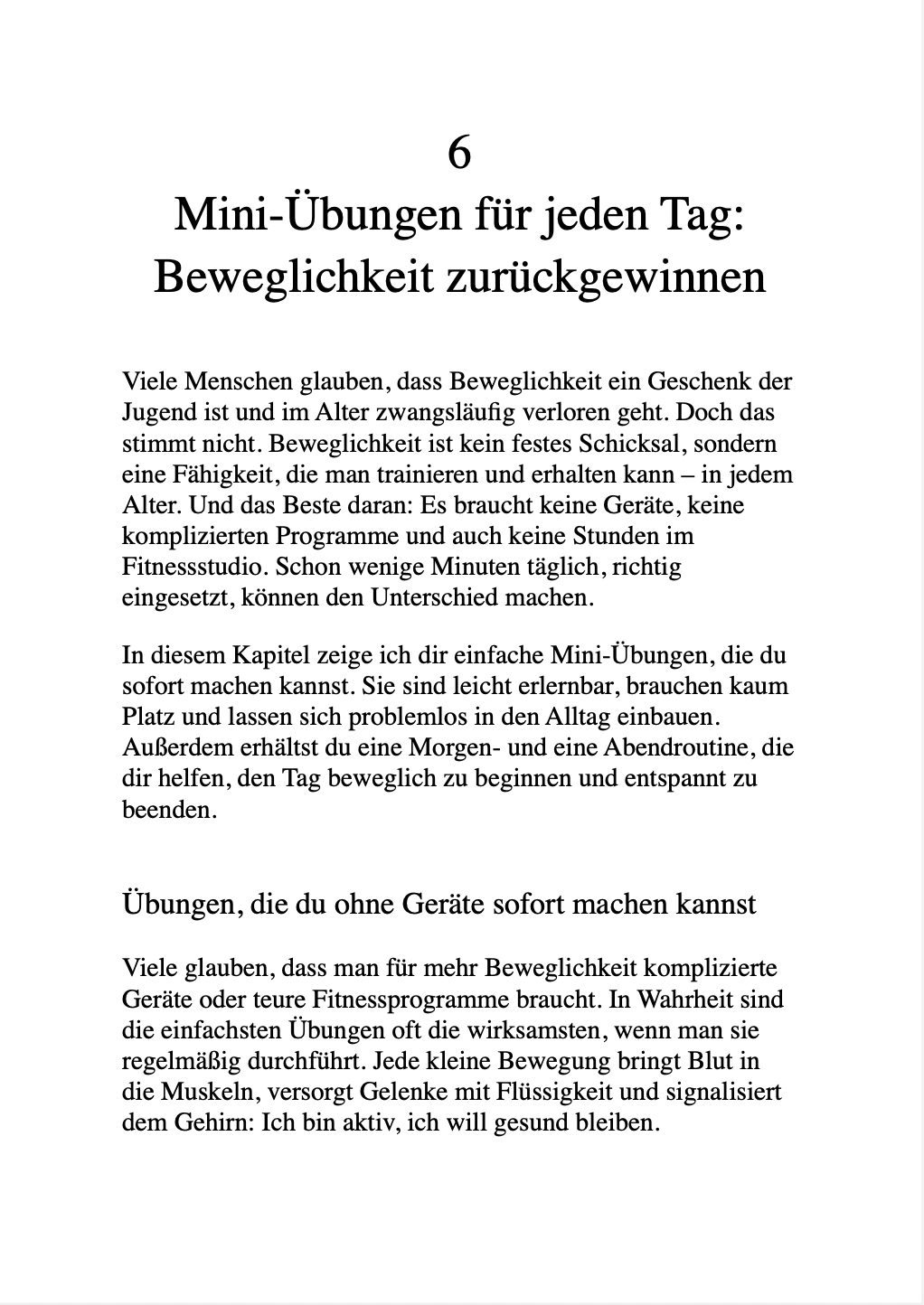 SCHMERZFREI! AUCH IM HOHEN ALTER - Der Weg in ein starkes, vitales Leben.