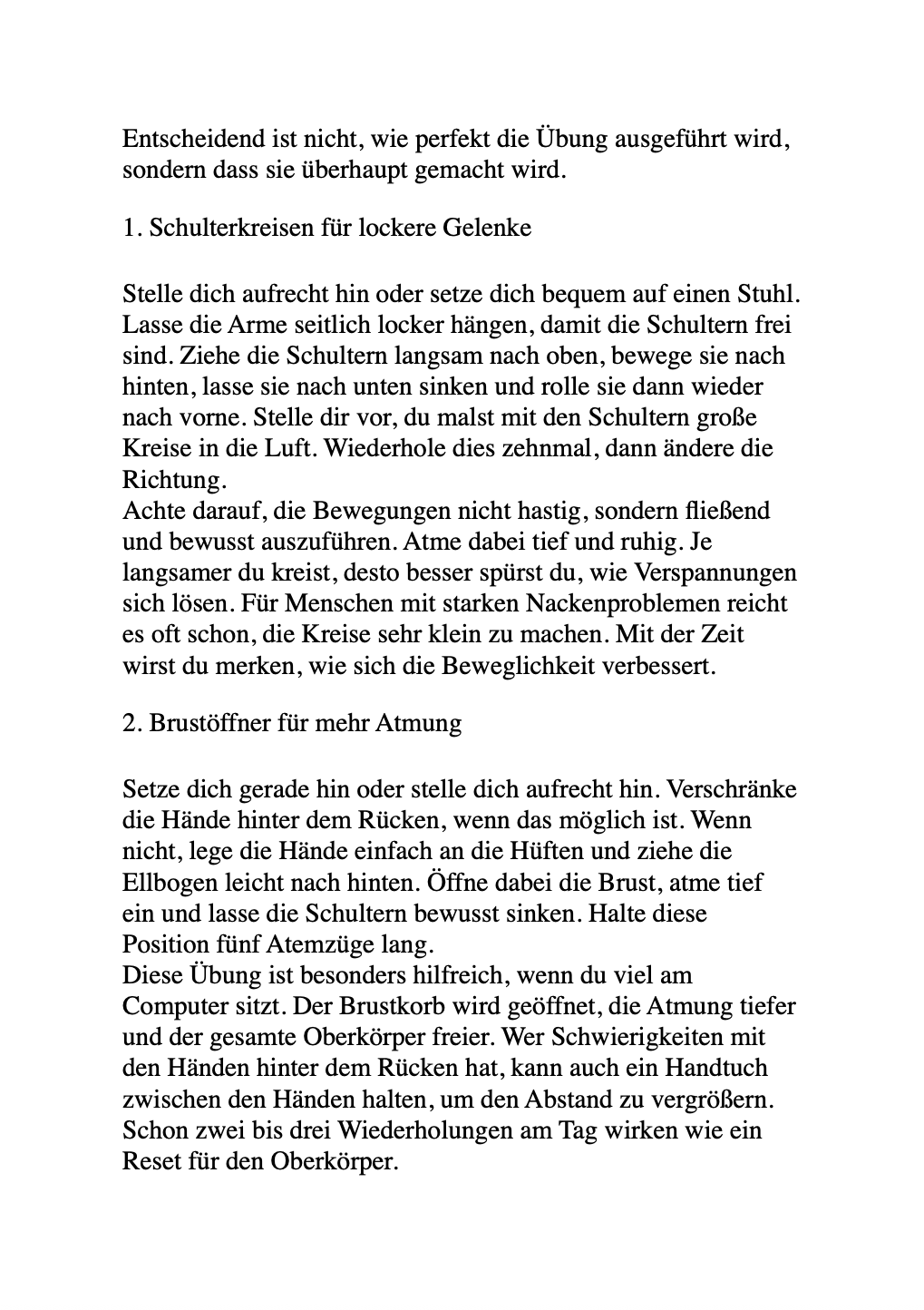 SCHMERZFREI! AUCH IM HOHEN ALTER - Der Weg in ein starkes, vitales Leben.