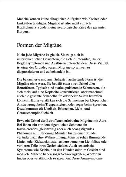 DAS MIGRÄNE-RESET - Den Schmerz verstehen, die Kontrolle zurückgewinnen, das Leben neu gestalten.