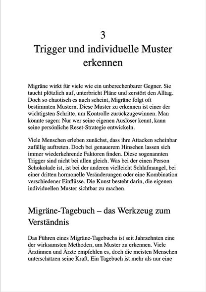 DAS MIGRÄNE-RESET - Den Schmerz verstehen, die Kontrolle zurückgewinnen, das Leben neu gestalten.