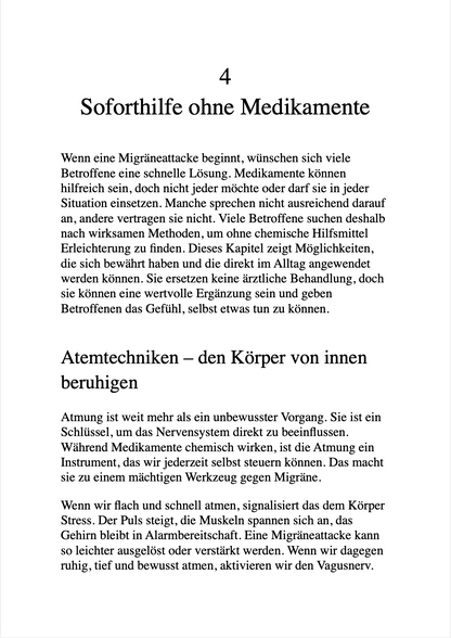 DAS MIGRÄNE-RESET - Den Schmerz verstehen, die Kontrolle zurückgewinnen, das Leben neu gestalten.