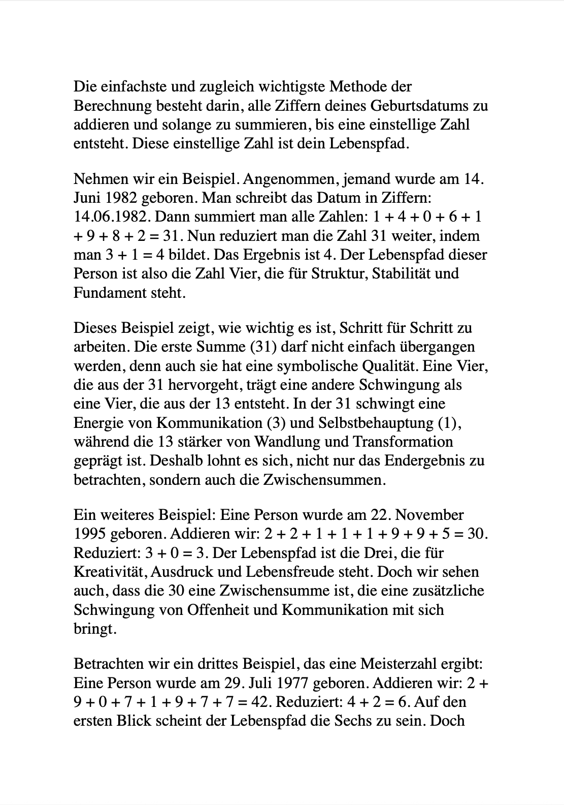 DEIN LEBENSPFAD - Der geheime Code der Zahlen und der Schlüssel zu deinem wahren Selbst