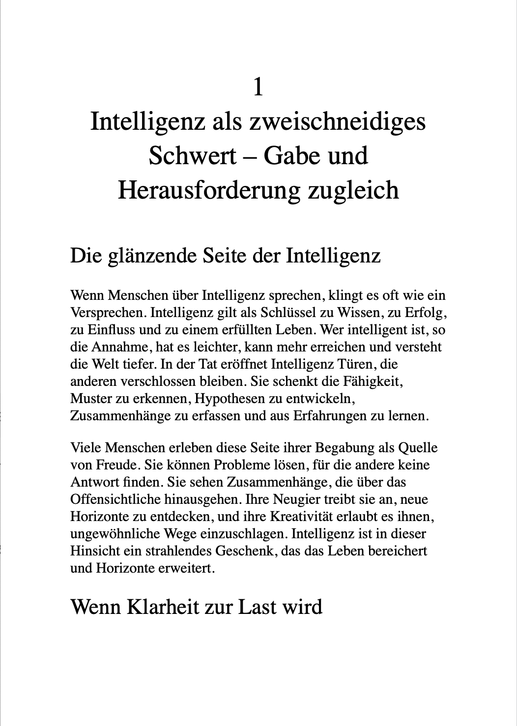 WARUM INTELLIGENTE MENSCHEN SICH SELBST SABOTIEREN - Erkenne, wie dein Denken dich bremst – und lerne, es für dich arbeiten zu lassen.