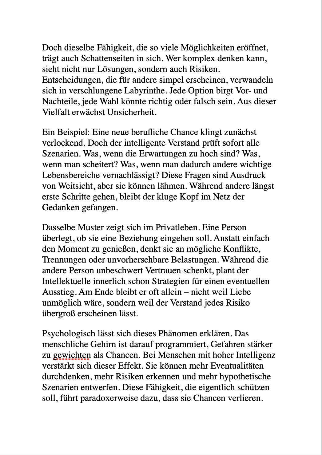WARUM INTELLIGENTE MENSCHEN SICH SELBST SABOTIEREN - Erkenne, wie dein Denken dich bremst – und lerne, es für dich arbeiten zu lassen.