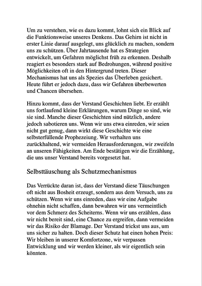 WARUM INTELLIGENTE MENSCHEN SICH SELBST SABOTIEREN - Erkenne, wie dein Denken dich bremst – und lerne, es für dich arbeiten zu lassen.