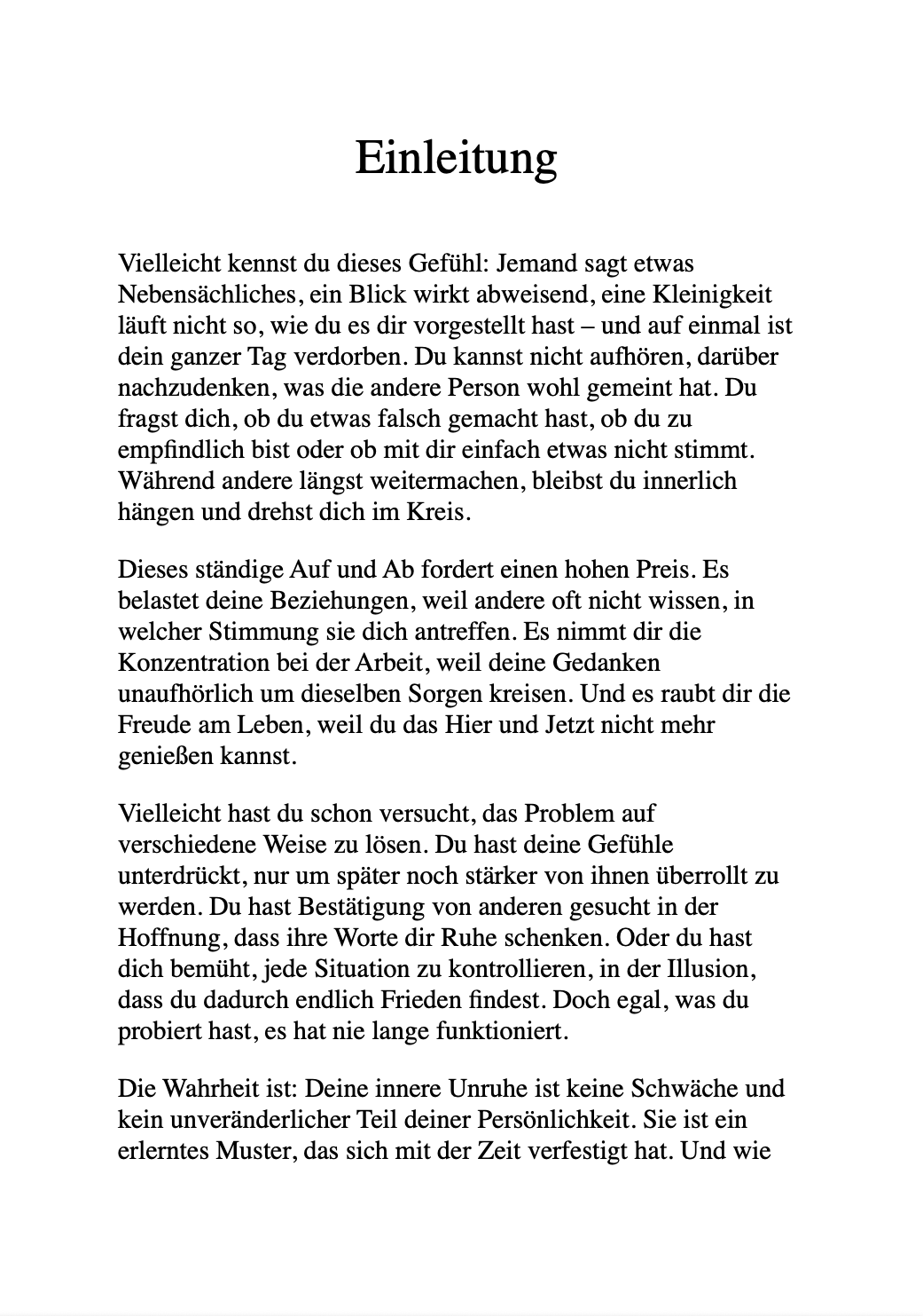 HÖR AUF, ALLES AN DICH RAN ZU LASSEN - Wie du dich von Overthinking, Stress und emotionalem Chaos befreist.