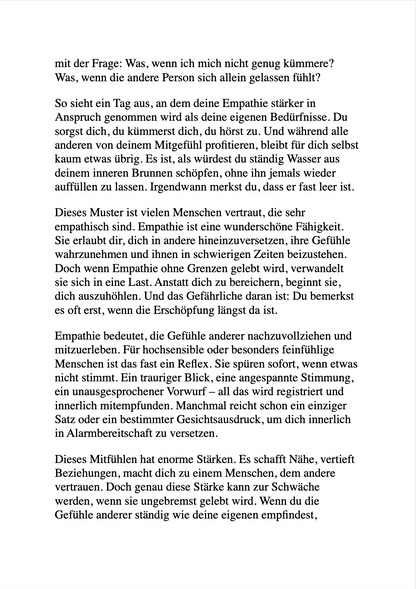 HÖR AUF, ALLES AN DICH RAN ZU LASSEN - Wie du dich von Overthinking, Stress und emotionalem Chaos befreist.
