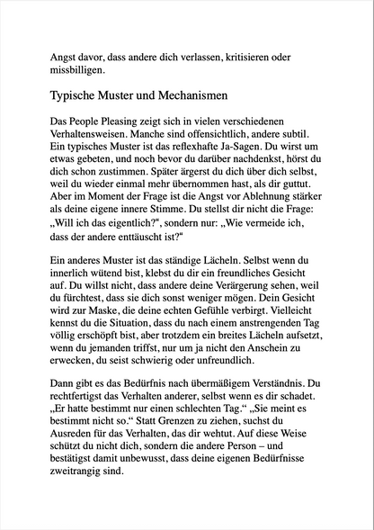 NICHT NETT, SONDERN ECHT - Wie du People Pleasing überwindest und endlich Grenzen setzt.