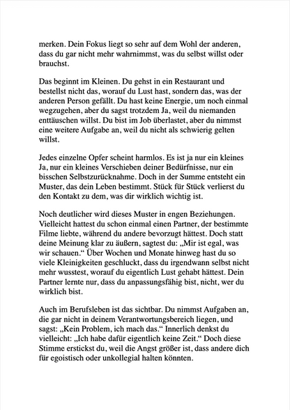 NICHT NETT, SONDERN ECHT - Wie du People Pleasing überwindest und endlich Grenzen setzt.