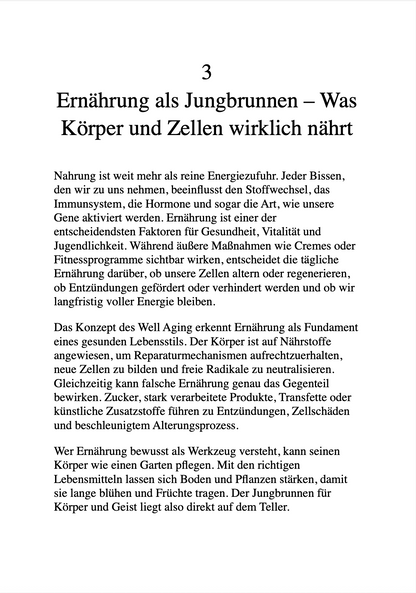 DAS WELL-AGING GEHEIMNIS - Länger jung, gesund und voller Energie – der ganzheitliche Weg zu deinem besten Leben