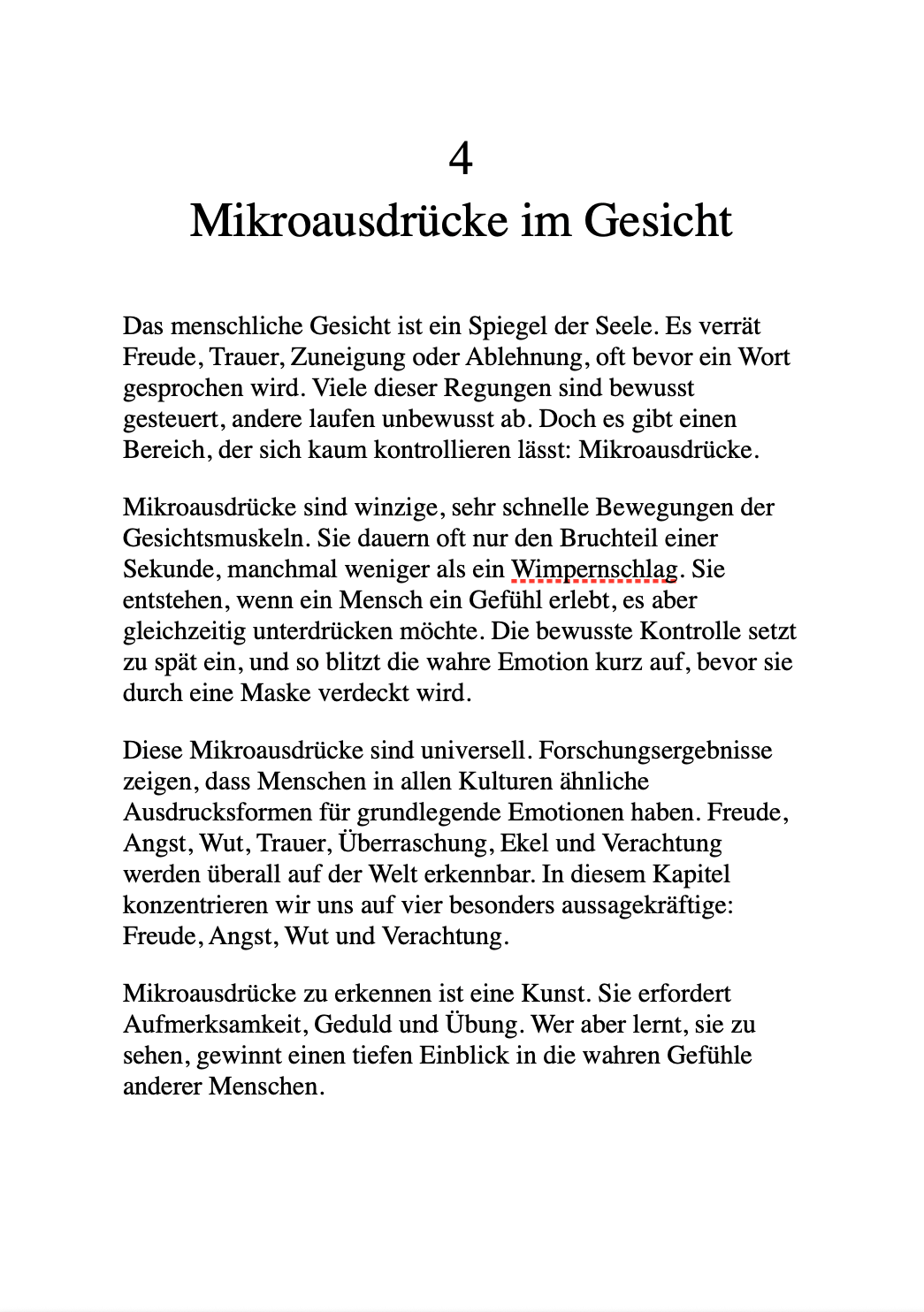 DIE KUNST DES MENSCHENLESENS - Wie du lernst, die wahren Gedanken, Gefühle und Absichten zu erkennen.