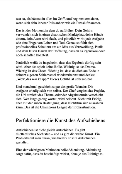 WILLST DU DEIN LEBEN ENDLICH GEGEN DIE WAND FAHREN? - Die nützlichsten Tipps & Strategien für kolossales Scheitern.