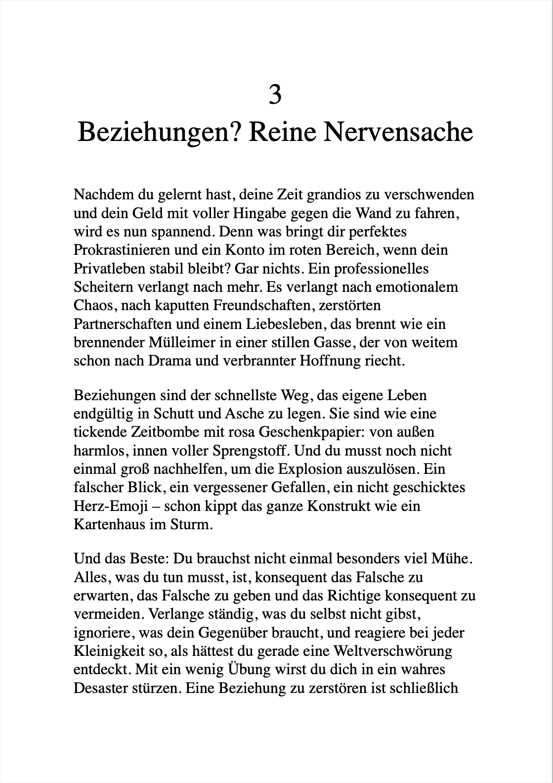 WILLST DU DEIN LEBEN ENDLICH GEGEN DIE WAND FAHREN? - Die nützlichsten Tipps & Strategien für kolossales Scheitern.