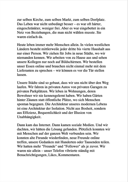 STIRB NICHT ALLEIN - Der ehrliche Leitfaden für dauerhafte und bedeutende Beziehungen