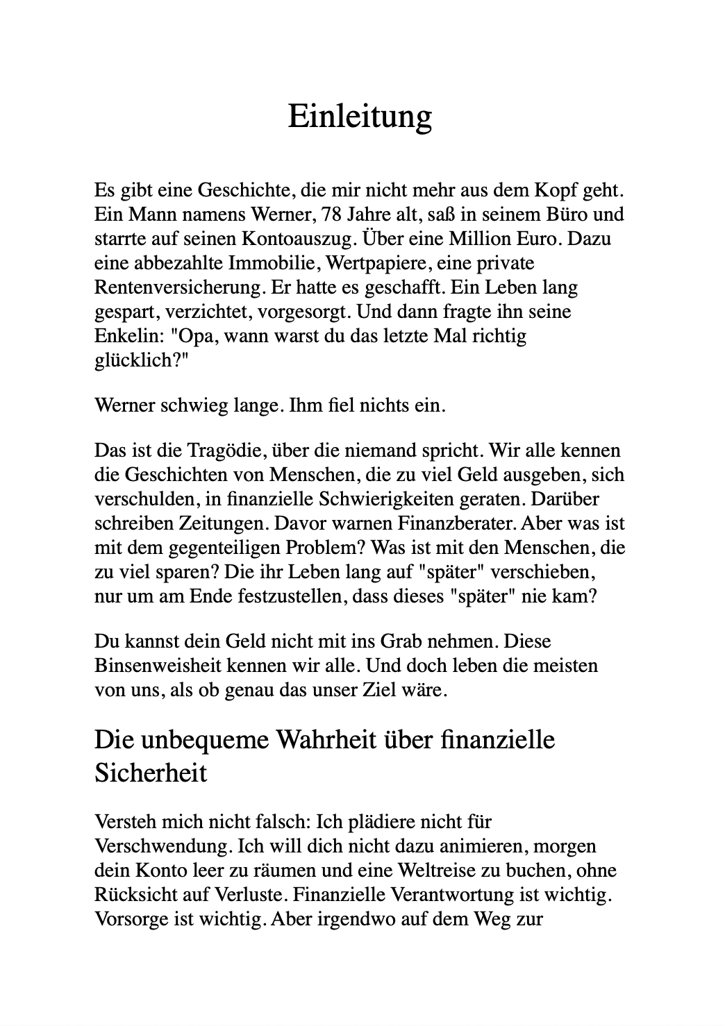 NIMM NICHTS MIT IN'S GRAB! Wie du alles aus deinem Geld und deinem Leben holst