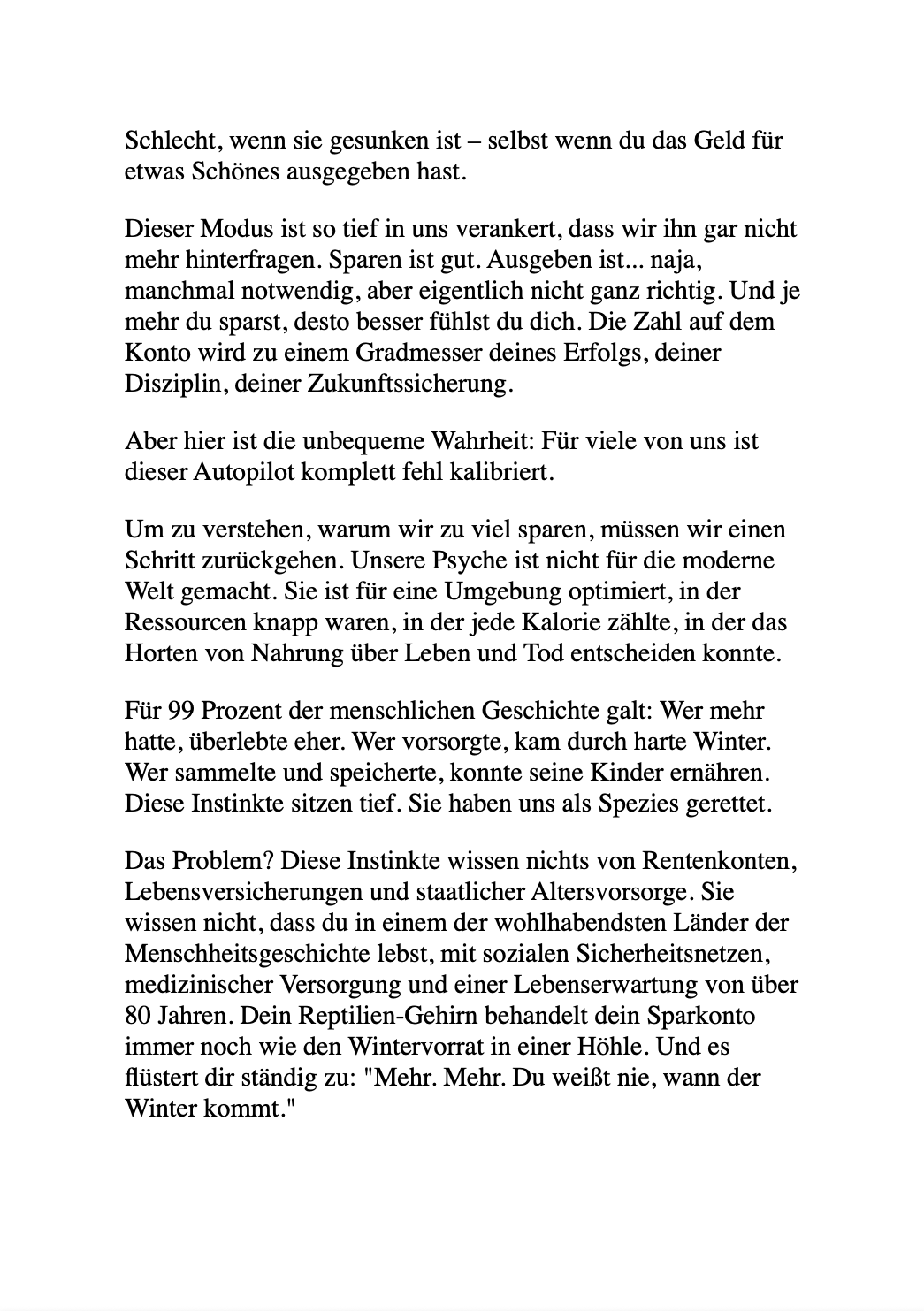 NIMM NICHTS MIT IN'S GRAB! Wie du alles aus deinem Geld und deinem Leben holst