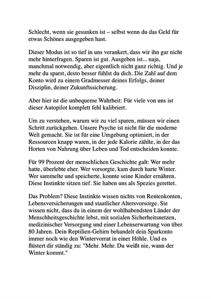 NIMM NICHTS MIT IN'S GRAB! Wie du alles aus deinem Geld und deinem Leben holst