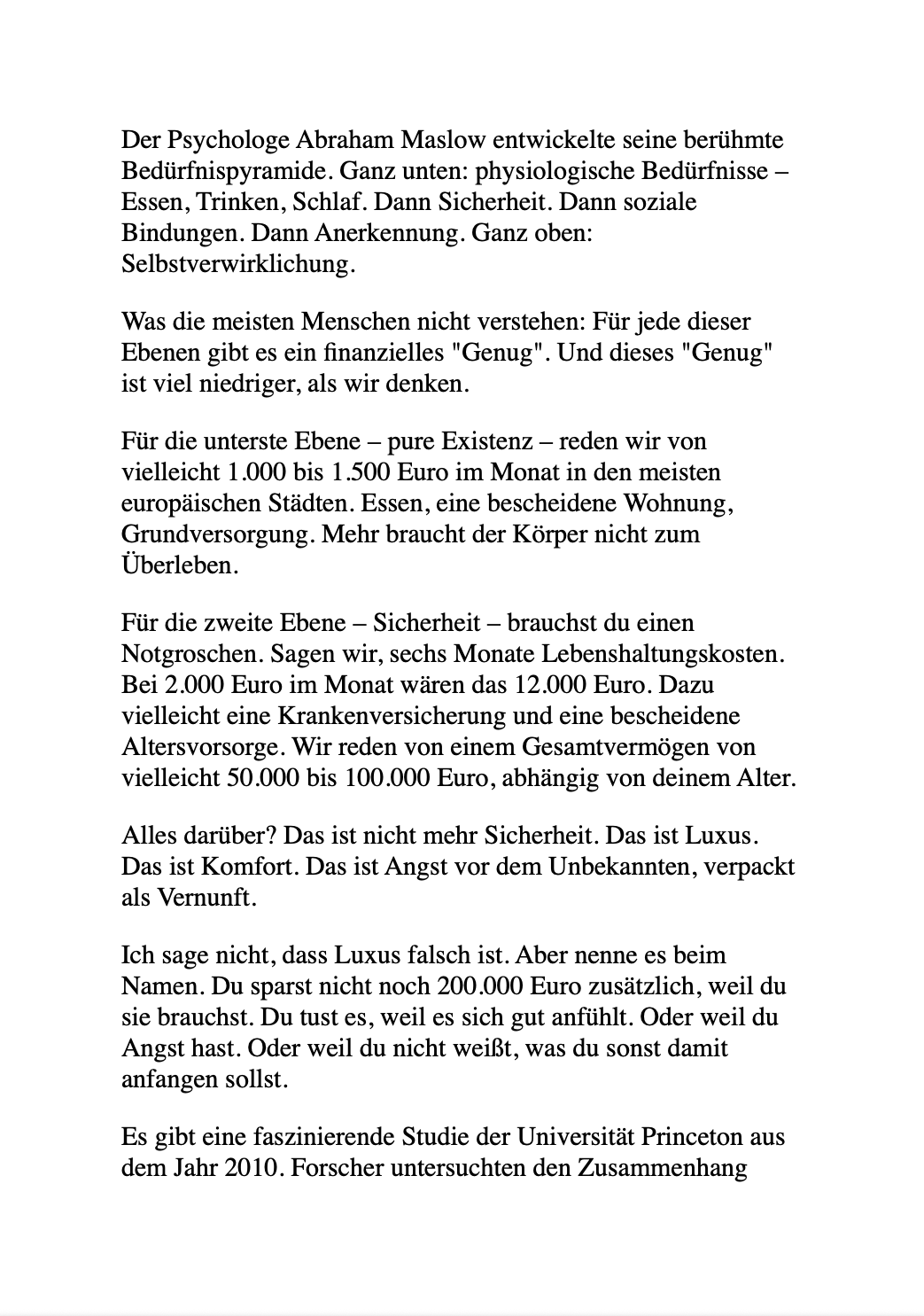 NIMM NICHTS MIT IN'S GRAB! Wie du alles aus deinem Geld und deinem Leben holst