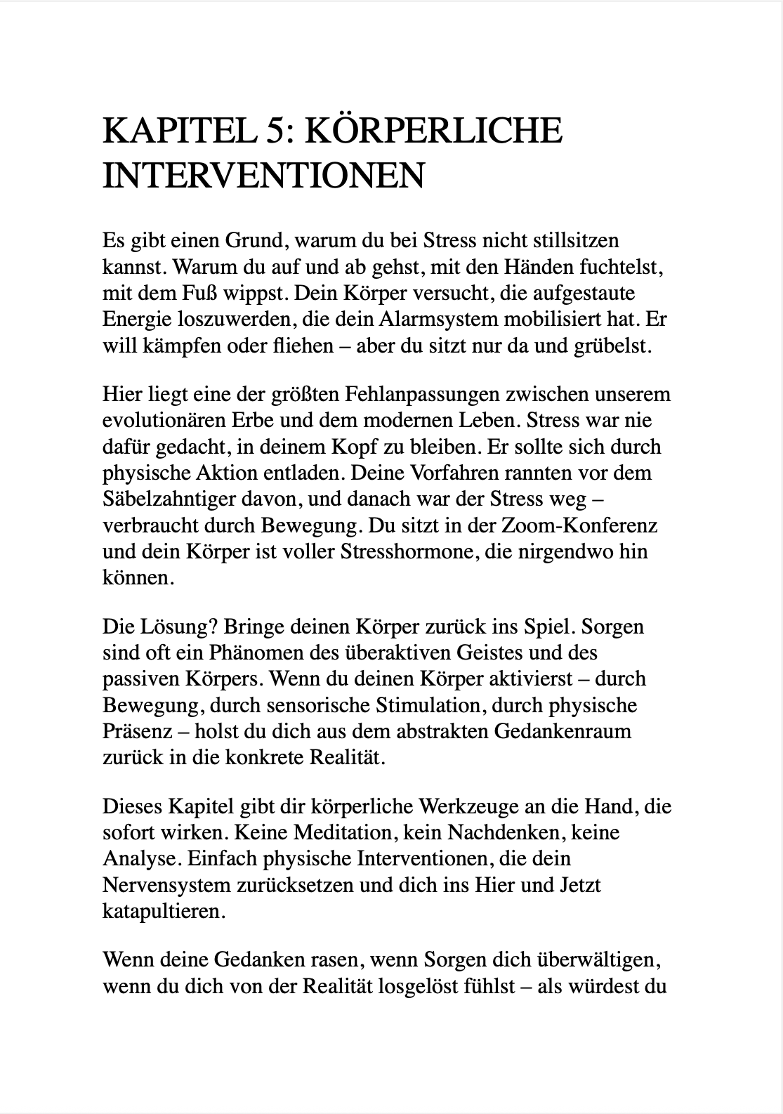 SCHLUSS MIT DEN SORGEN - Neurohacks und Achtsamkeit für sofortige innere Ruhe & Klarheit