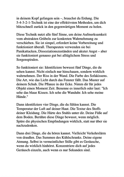 SCHLUSS MIT DEN SORGEN - Neurohacks und Achtsamkeit für sofortige innere Ruhe & Klarheit