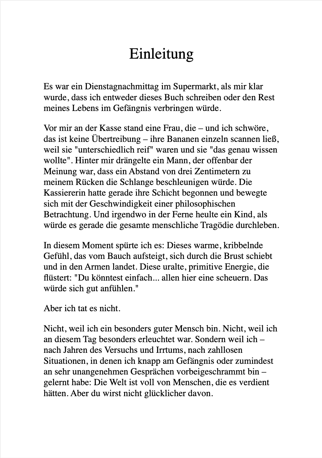 ZEN UND DIE KUNST, DEN LEUTEN NICHT AUF DIE SCHNAUZE ZU HAUEN - Emotionale Selbstkontrolle für Fortgeschrittene
