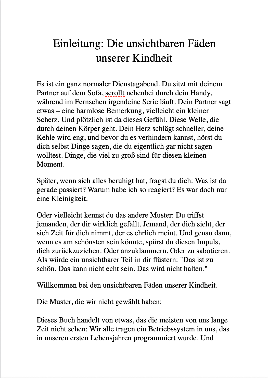WIE FRÜHKINDLICHE ERLEBNISSE UNSERE BEZIEHUNGEN FORMEN - Bindung und Trauma
