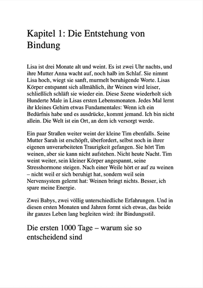 WIE FRÜHKINDLICHE ERLEBNISSE UNSERE BEZIEHUNGEN FORMEN - Bindung und Trauma