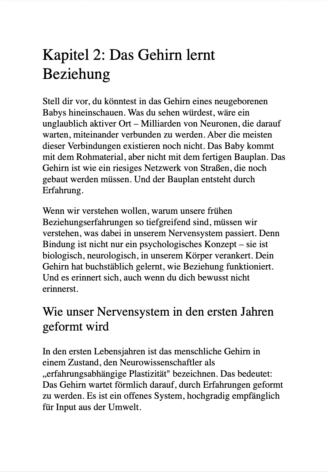 WIE FRÜHKINDLICHE ERLEBNISSE UNSERE BEZIEHUNGEN FORMEN - Bindung und Trauma