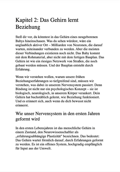 WIE FRÜHKINDLICHE ERLEBNISSE UNSERE BEZIEHUNGEN FORMEN - Bindung und Trauma