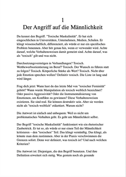 DAS MASKULINE SELBST - Der Weg zur inneren Stärke