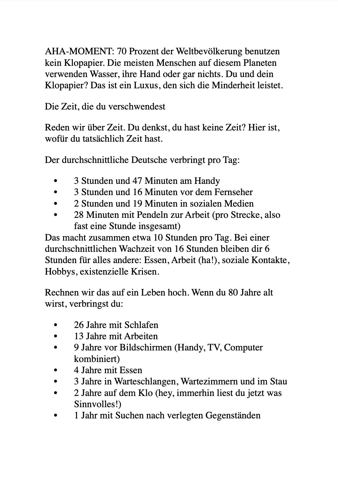 KLUG WERDEN GANZ FLOTT, WÄHREND DU SITZT AUF DEM POTT