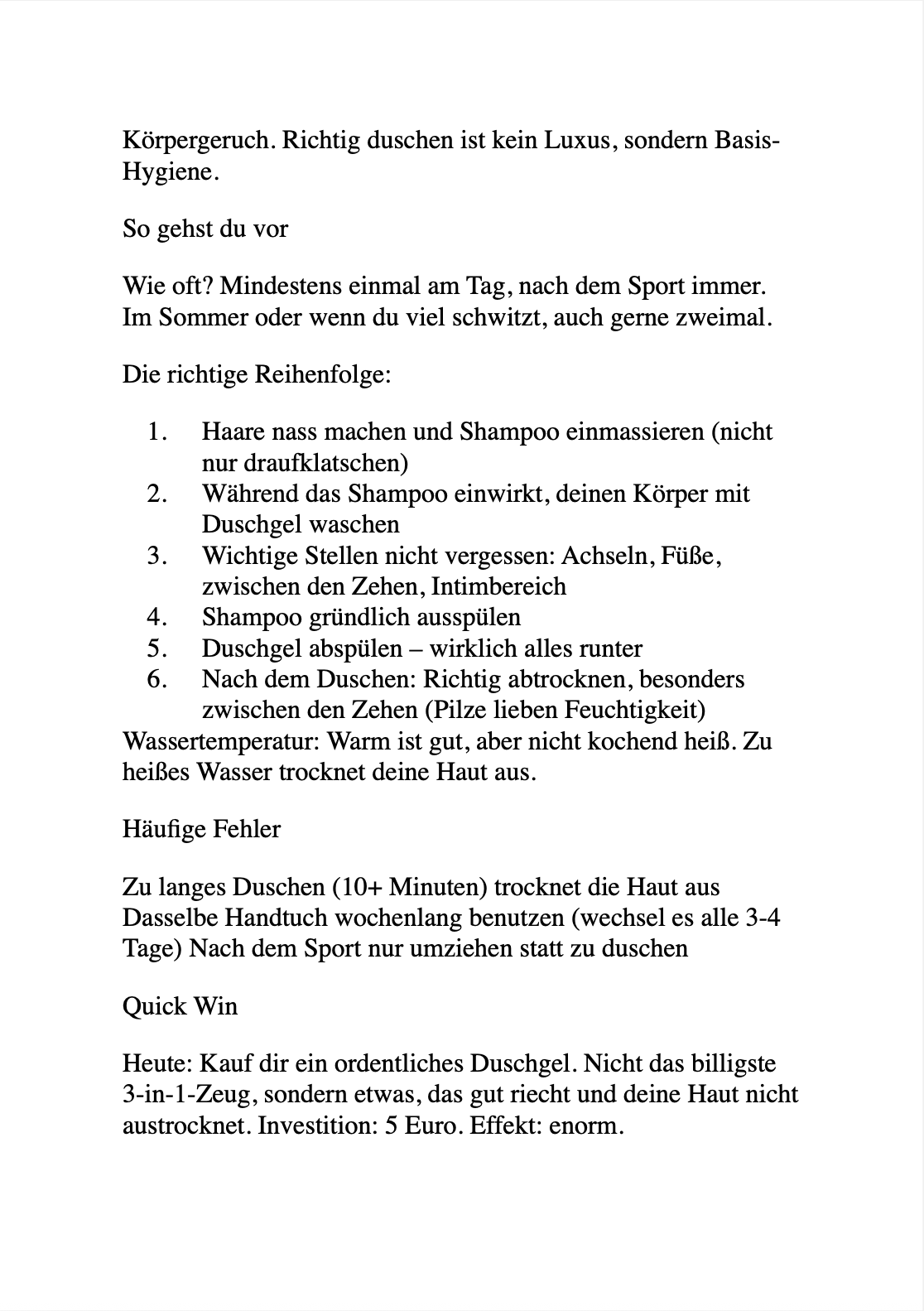 ALLES, WAS EIN TEENAGE-JUNGE ÜBER DAS ERWACHSENWERDEN WISSEN MUSS - 100 Lifeskills