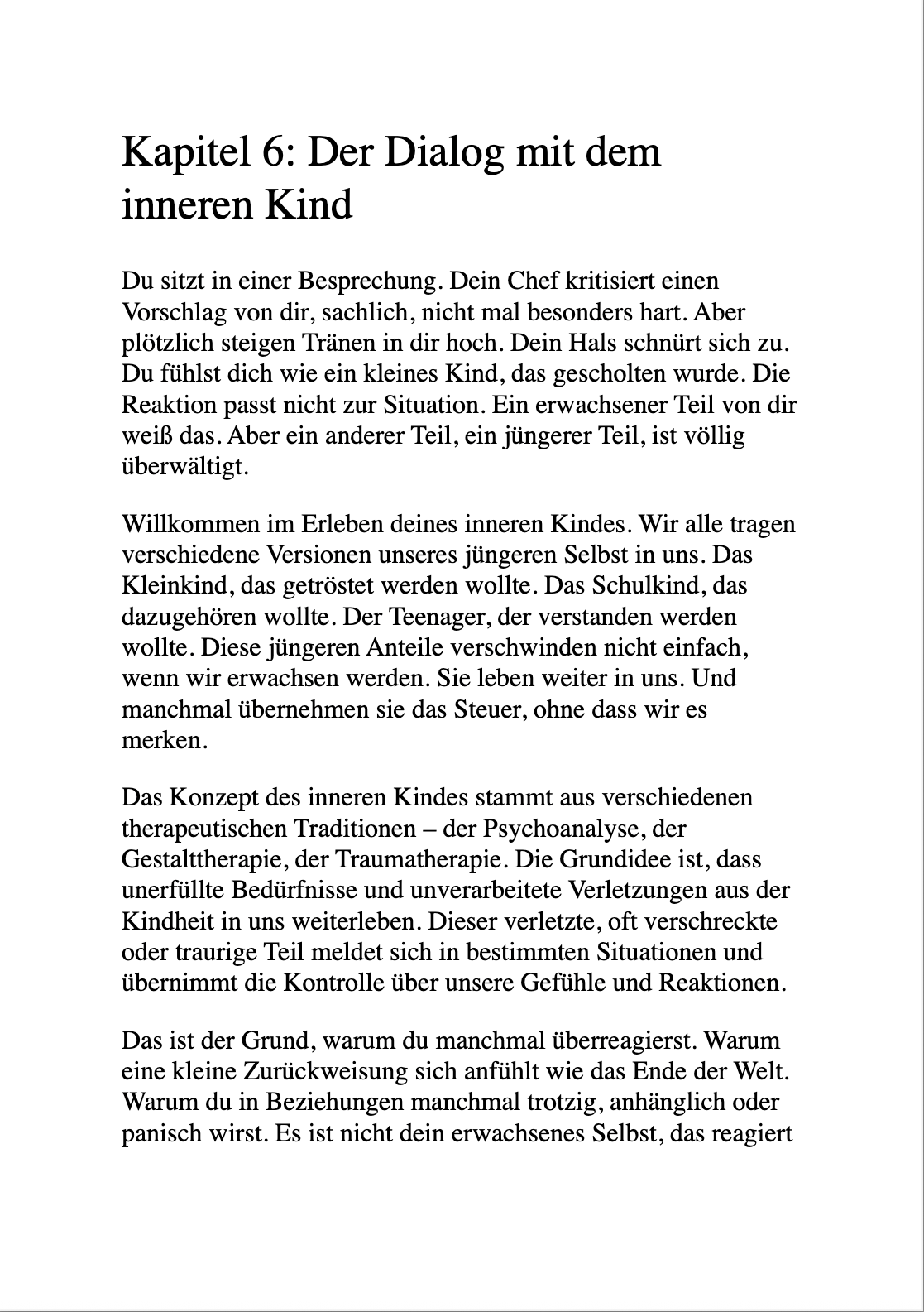 EINMAL THERAPIE ZUM MITNEHMEN, BITTE! Selbsthilfe to go