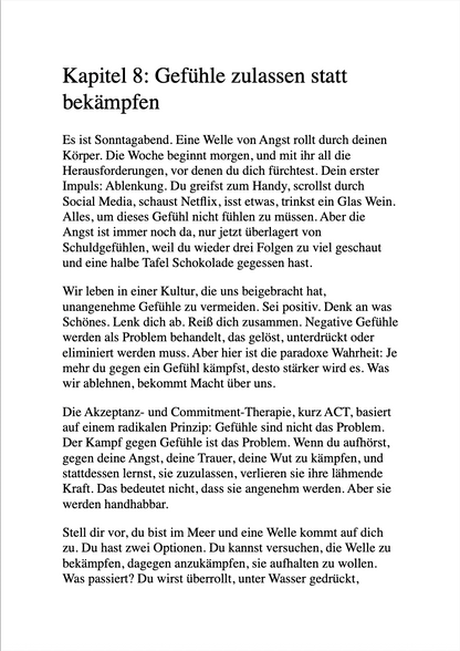 EINMAL THERAPIE ZUM MITNEHMEN, BITTE! Selbsthilfe to go