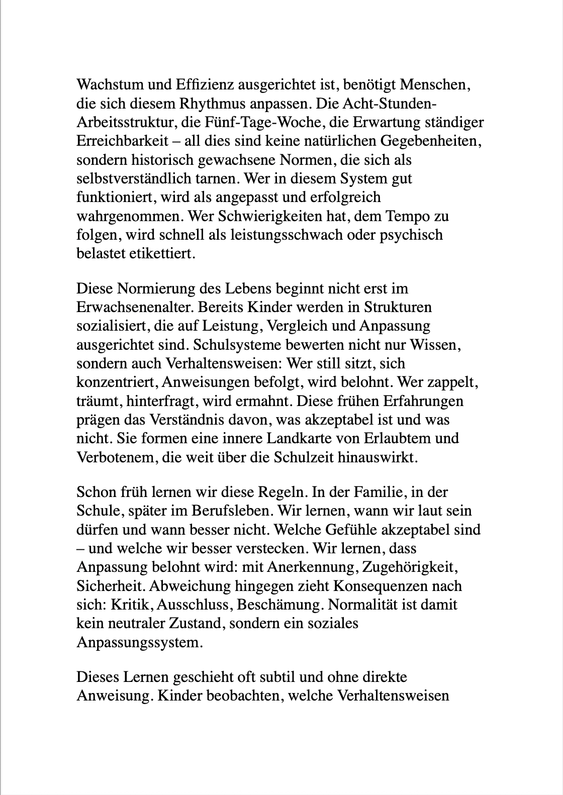 DER MYTHOS DER NORMALITÄT - Trauma und Heilung in einer toxischen Gesellschaft