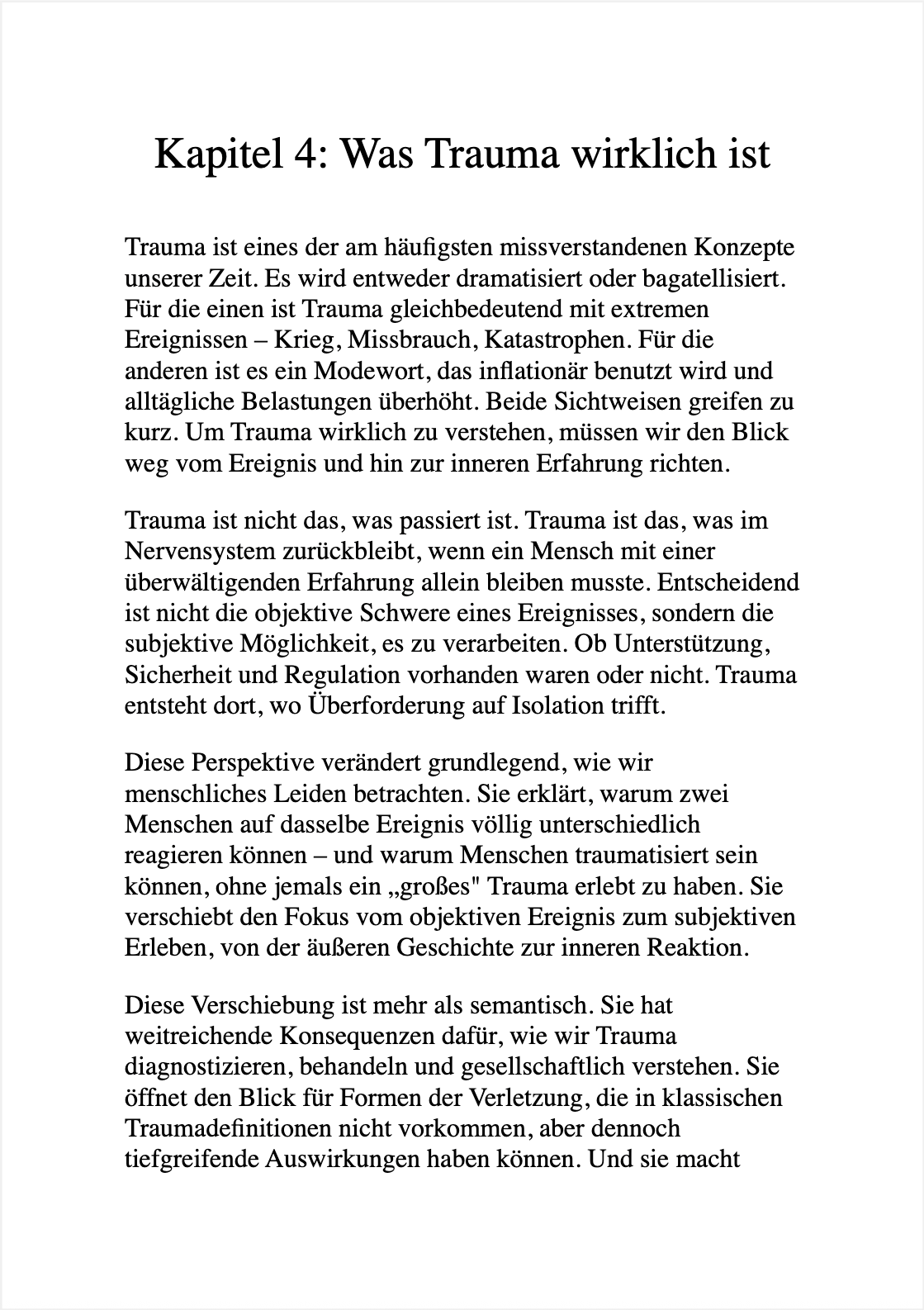 DER MYTHOS DER NORMALITÄT - Trauma und Heilung in einer toxischen Gesellschaft