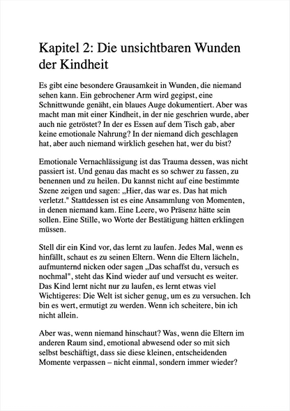 HEILUNG FÜR ERWACHSENE KINDER EMOTIONAL UNREIFER ELTERN