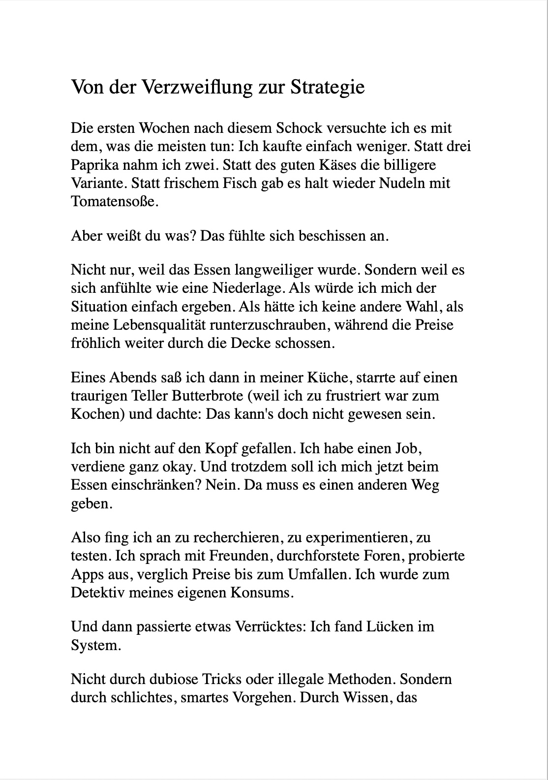 INFLATION KANN MICH MAL! Spare bis zu 50% auf deinen Wocheneinkauf - ohne Abstriche bei der Qualität