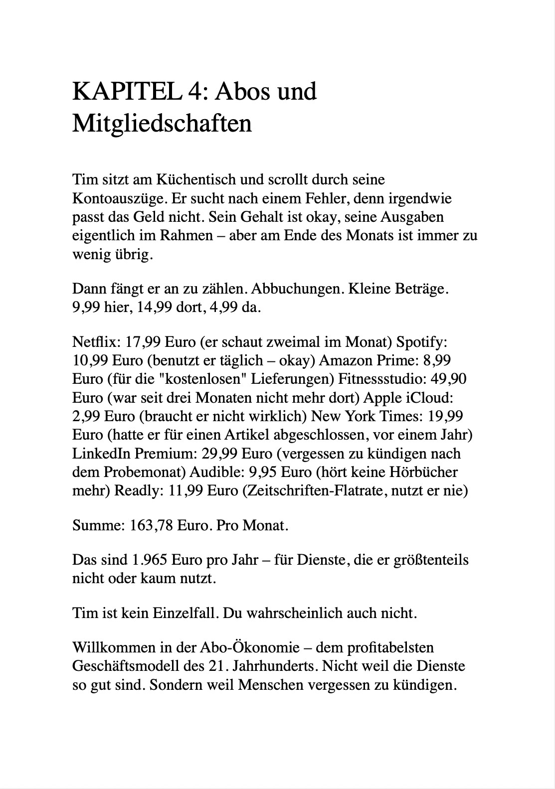 WIE SIE DICH ABZOCKEN - Hinterhältige Alltagsökonomie und clevere Wege, dein Geld zu behalten