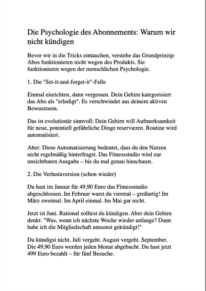 WIE SIE DICH ABZOCKEN - Hinterhältige Alltagsökonomie und clevere Wege, dein Geld zu behalten
