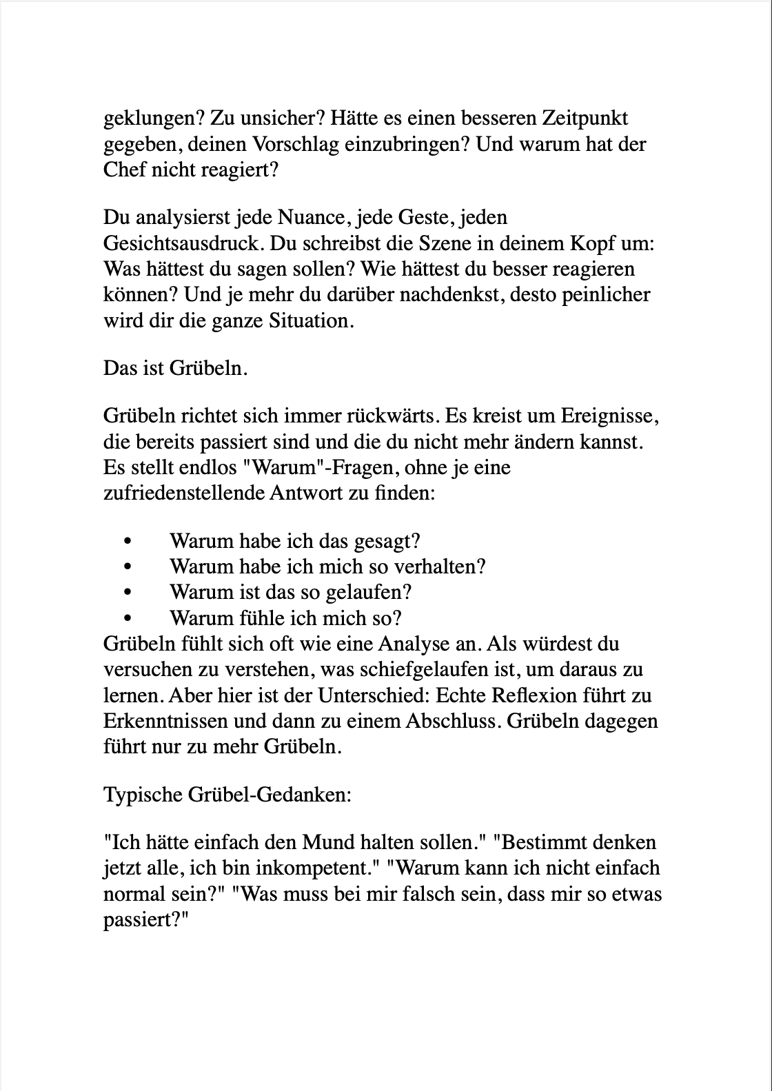 DIE OVERTHINKING-KUR - Der Weg aus dem Gedankenkarousell hin zu Ruhe, Fokus und mentaler Freiheit