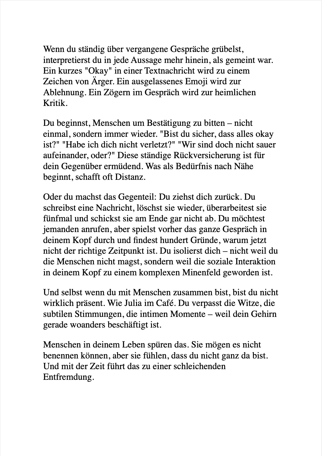 DIE OVERTHINKING-KUR - Der Weg aus dem Gedankenkarousell hin zu Ruhe, Fokus und mentaler Freiheit