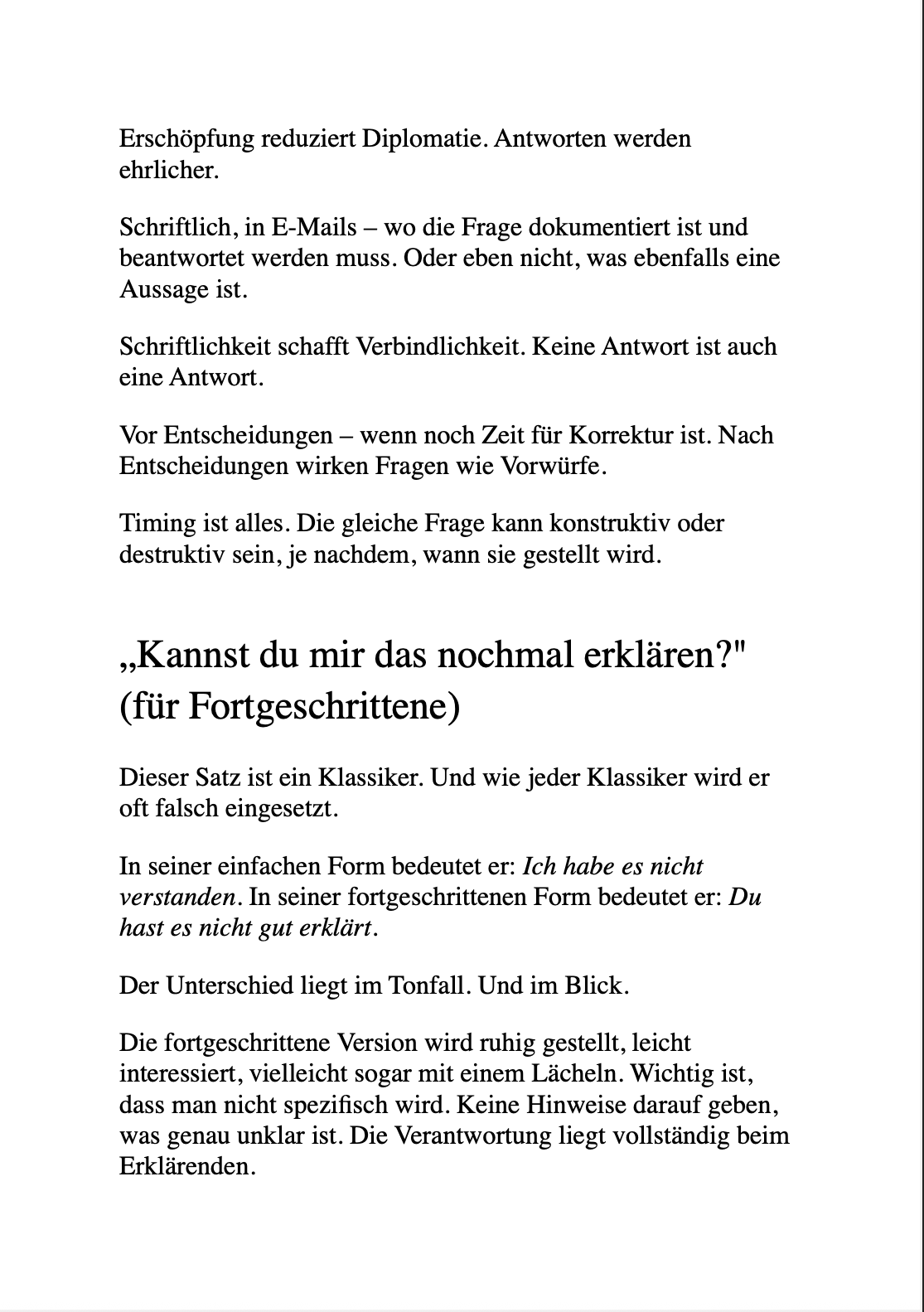 PERSONALABTEILUNG GENEHMIGT: 52 WEGE, DEINEN KOLLEGEN ZU SAGEN, DASS SIE DUMM SIND - Arbeitsalltag. Ohne Weichspüler.