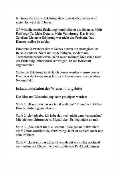 PERSONALABTEILUNG GENEHMIGT: 52 WEGE, DEINEN KOLLEGEN ZU SAGEN, DASS SIE DUMM SIND - Arbeitsalltag. Ohne Weichspüler.