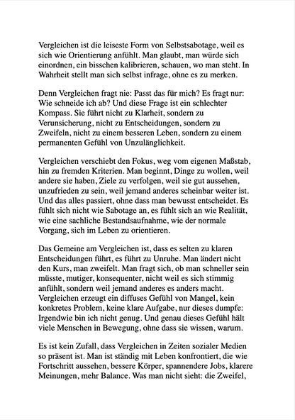 DER HEIẞE SCHEIẞ VOM ZUFRIEDENSEIN - Wie du aufhörst, dir im Weg zu stehen und anfängst, zufrieden zu sein