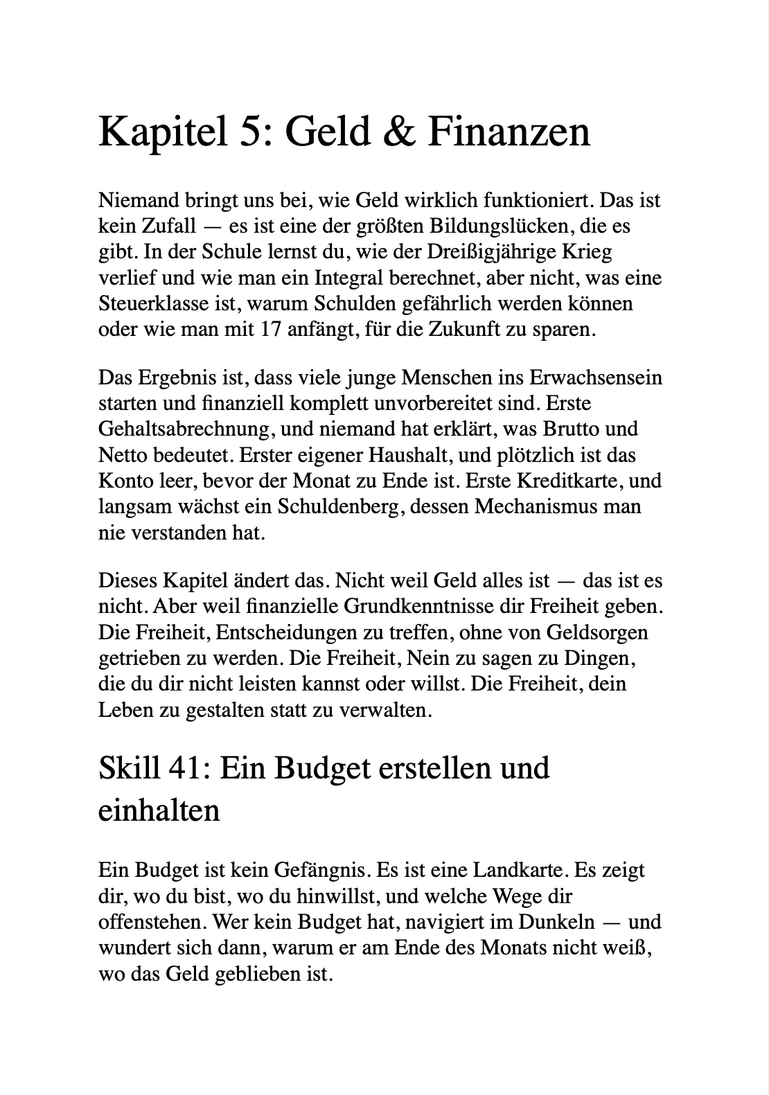 ALLES, WAS EIN TEENAGE-MÄDCHEN ÜBER DAS ERWACHSENWERDEN WISSEN MUSS - 100 Lifeskills
